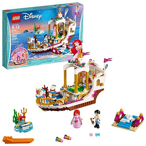Foto 2 pulgar | Barco de Celebración Real De La Princesa Ariel LEGO Disney - Venta Internacional