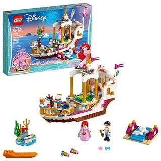 Foto 1 | Barco de Celebración Real De La Princesa Ariel LEGO Disney - Venta Internacional