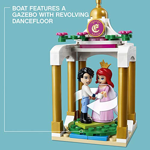 Foto 7 pulgar | Barco de Celebración Real De La Princesa Ariel LEGO Disney - Venta Internacional