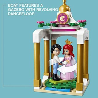 Foto 6 | Barco de Celebración Real De La Princesa Ariel LEGO Disney - Venta Internacional