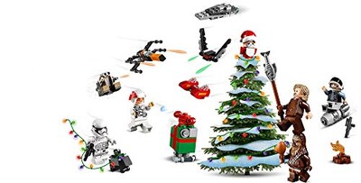 Foto 6 | Calendario de Adviento Lego Star Wars 2019 75245 con 280 Piezas - Venta Internacional