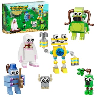 Foto 1 | Figura de Acción Building Set Singing Monsters 242 Piezas - Venta Internacional