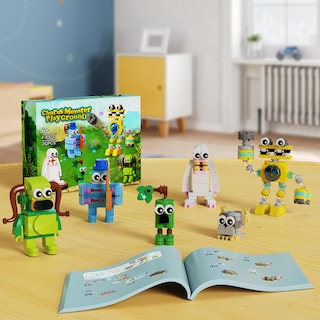 Foto 7 | Figura de Acción Building Set Singing Monsters 242 Piezas - Venta Internacional