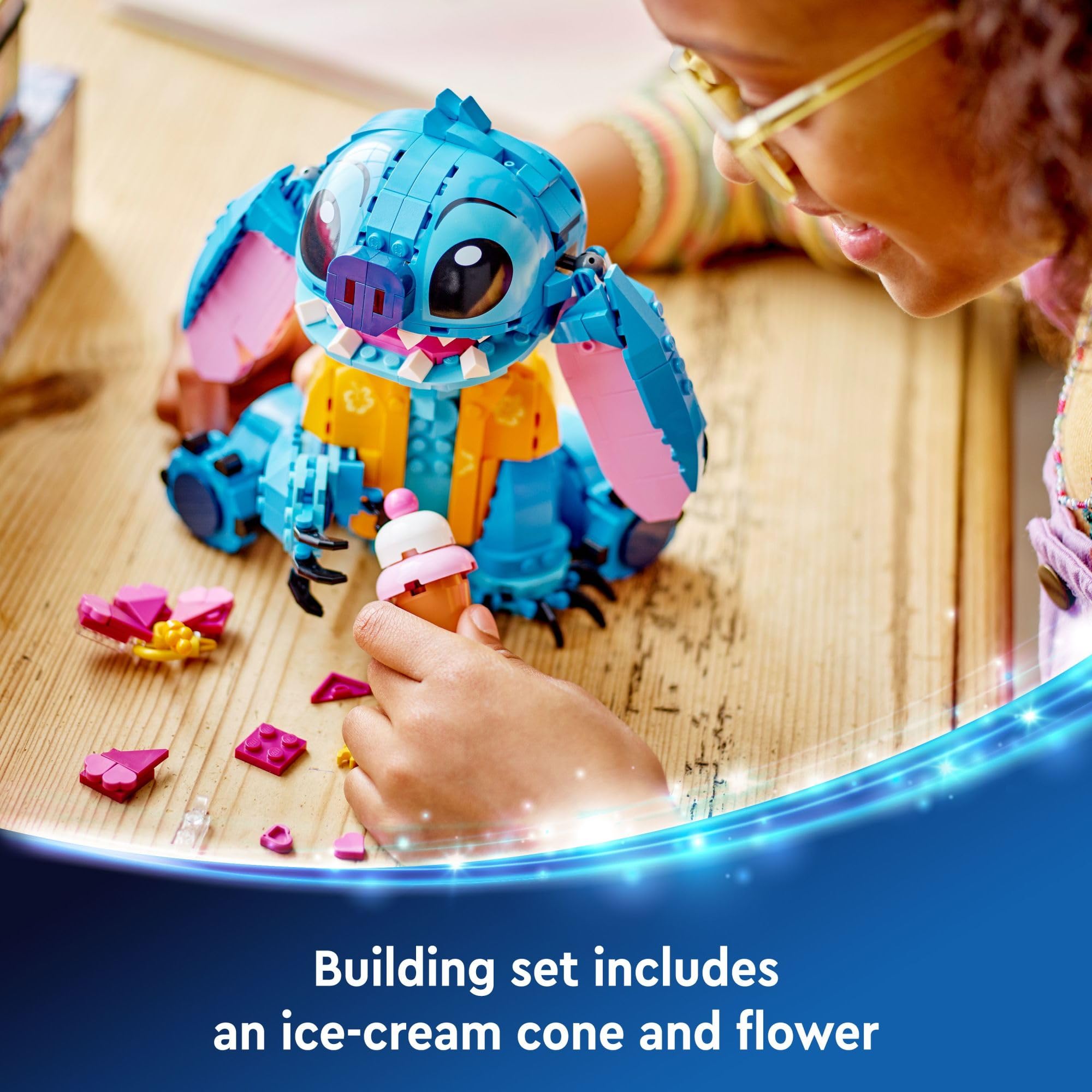 Foto 6 pulgar | Juguete de Construcción Lego Disney Stitch 43249 con Helado para Mayores de 9 Años - Venta Internacional