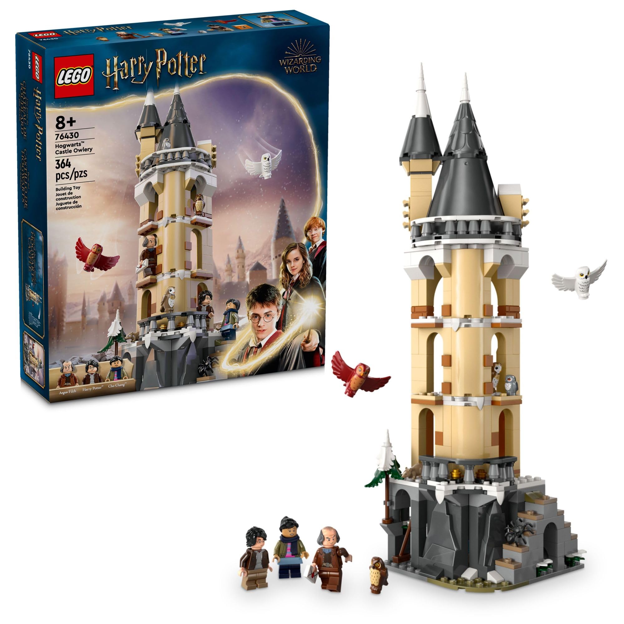 Búho del Castillo de Hogwarts de Harry Potter de Juguete Lego 76430 - Venta Internacional $1,096