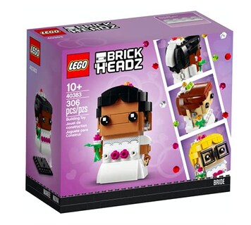 Foto 3 | Boda Nupcial Lego Brickheadz 40383 306 Piezas - Venta Internacional