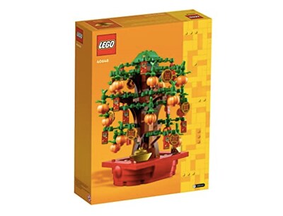 Foto 3 | Árbol de Dinero Lego de Juguete con 20 Mandarinas 14 Sobre Rojo - Venta Internacional