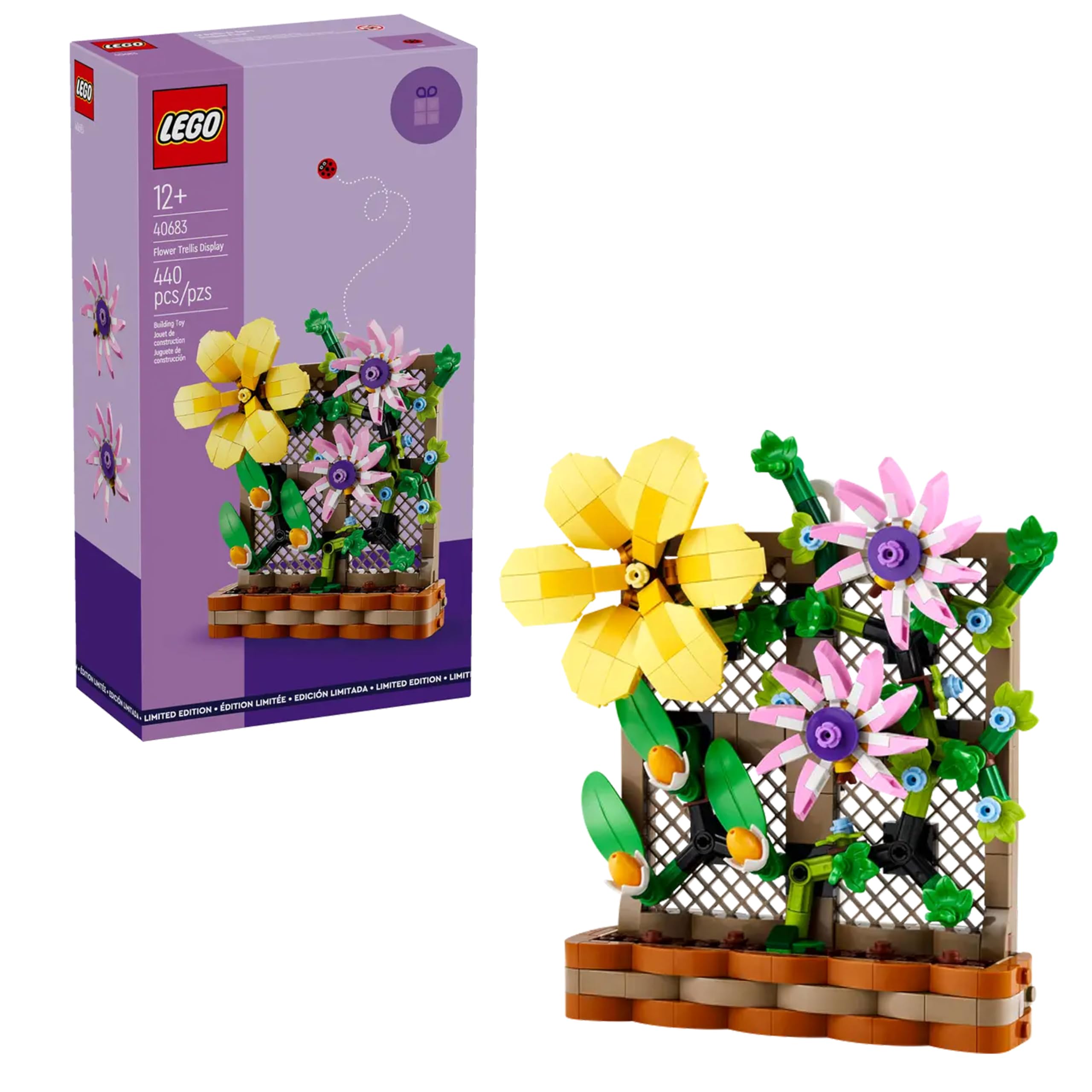 Foto 2 pulgar | Expositor de Flores Lego 40683 con 440 Piezas- Venta Internacional