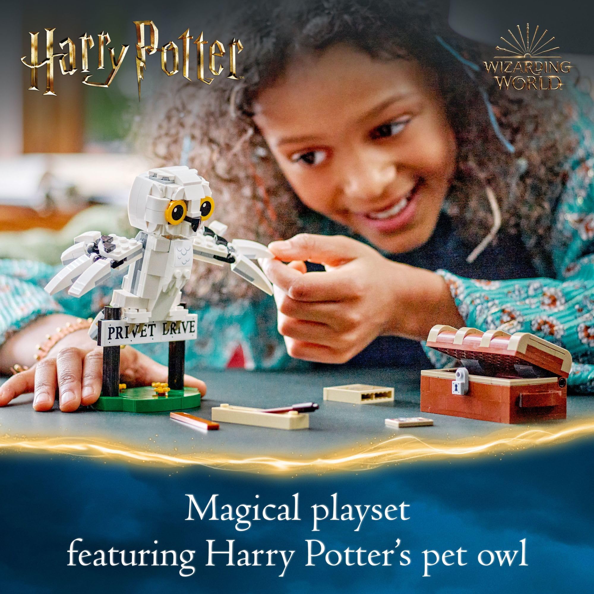 Foto 3 pulgar | Juguete Lego Harry Potter Hedwig En El Número 4 de Privet Drive 76425 - Venta Internacional