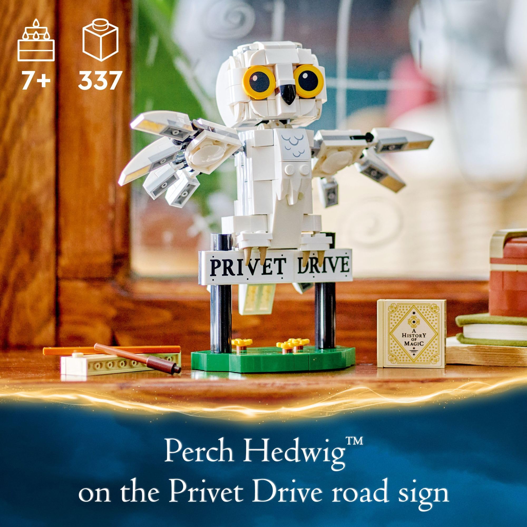 Foto 4 | Juguete Lego Harry Potter Hedwig En El Número 4 de Privet Drive 76425 - Venta Internacional