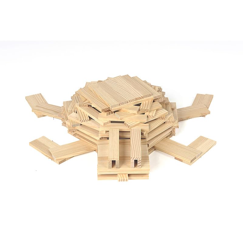 Foto 3 pulgar | Set de Construcción Kapla Wooden 280 Tablones de Madera de Pino Marino con Libro de Arte
