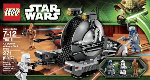 Foto 3 pulgar | Juego de Construcción Lego Droide Tanque de la Alianza Star Wars-Venta Internacional