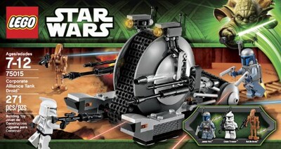 Foto 2 | Juego de Construcción Lego Droide Tanque de la Alianza Star Wars-Venta Internacional