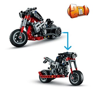 Foto 3 | Set De Construcción Lego Technic Motorcycle To Adventure Bike 2 En 1 - Venta Internacional.