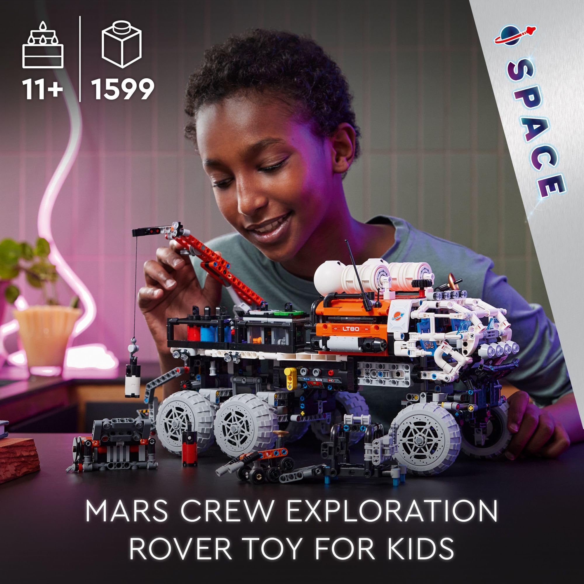 Foto 3 pulgar | Set de Construcción Lego Technic Mars Crew Exploration Rover 42180 - Venta Internacional