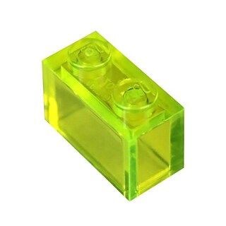 Foto 1 | Pieza LEGO Verde Neón Transparente 1x2 - Venta Internacional