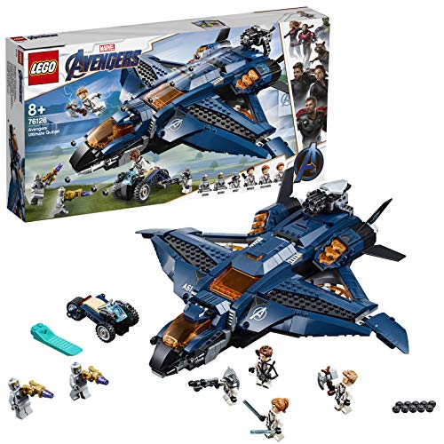 Foto 2 pulgar | Bloques de Construcción Lego Marvel Avengers Ultimate Quinjet Plane  - Venta Internacional