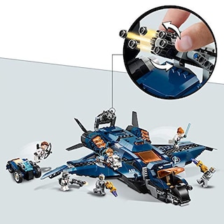 Foto 2 | Bloques de Construcción Lego Marvel Avengers Ultimate Quinjet Plane - Venta Internacional