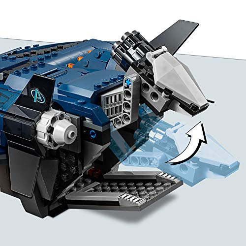 Foto 3 | Bloques de Construcción Lego Marvel Avengers Ultimate Quinjet Plane  - Venta Internacional