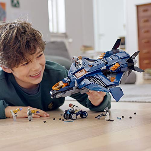 Foto 6 | Bloques de Construcción Lego Marvel Avengers Ultimate Quinjet Plane  - Venta Internacional