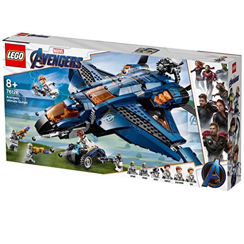 Foto 7 | Bloques de Construcción Lego Marvel Avengers Ultimate Quinjet Plane  - Venta Internacional