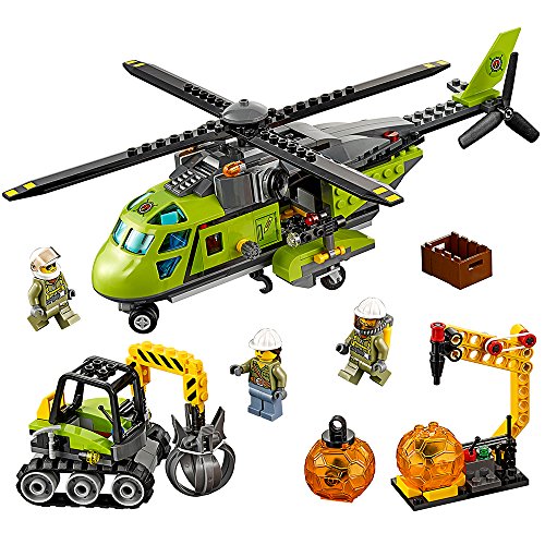 Foto 2 pulgar | Helicóptero de Suministro de Volcanes Lego City Volcano Expl - Venta Internacional