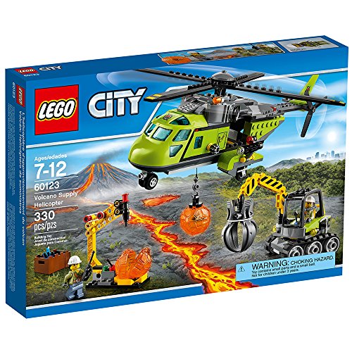 Foto 7 pulgar | Helicóptero de Suministro de Volcanes Lego City Volcano Expl - Venta Internacional