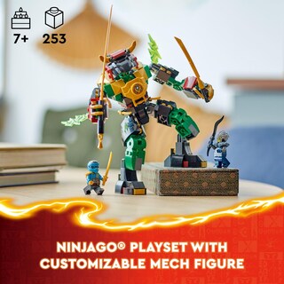 Foto 2 | Juguete de Combate Lego Ninjago Lloyd's Elemental Power Mech 71817 - Venta Internacional