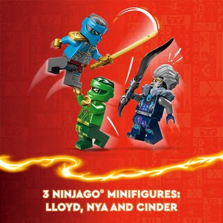 Foto 4 | Juguete de Combate Lego Ninjago Lloyd's Elemental Power Mech 71817 - Venta Internacional