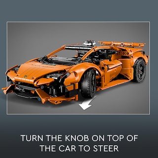 Foto 4 | Juguete de Construcción Lego Technic Lamborghini Huracán Tecnica Orange - Venta Internacional