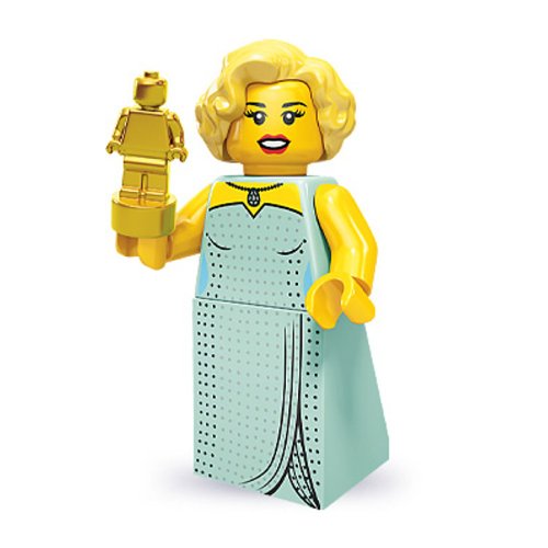 Minifigura Lego 71000 Serie 9 de una Estrella de Hollywood - Venta Internacional