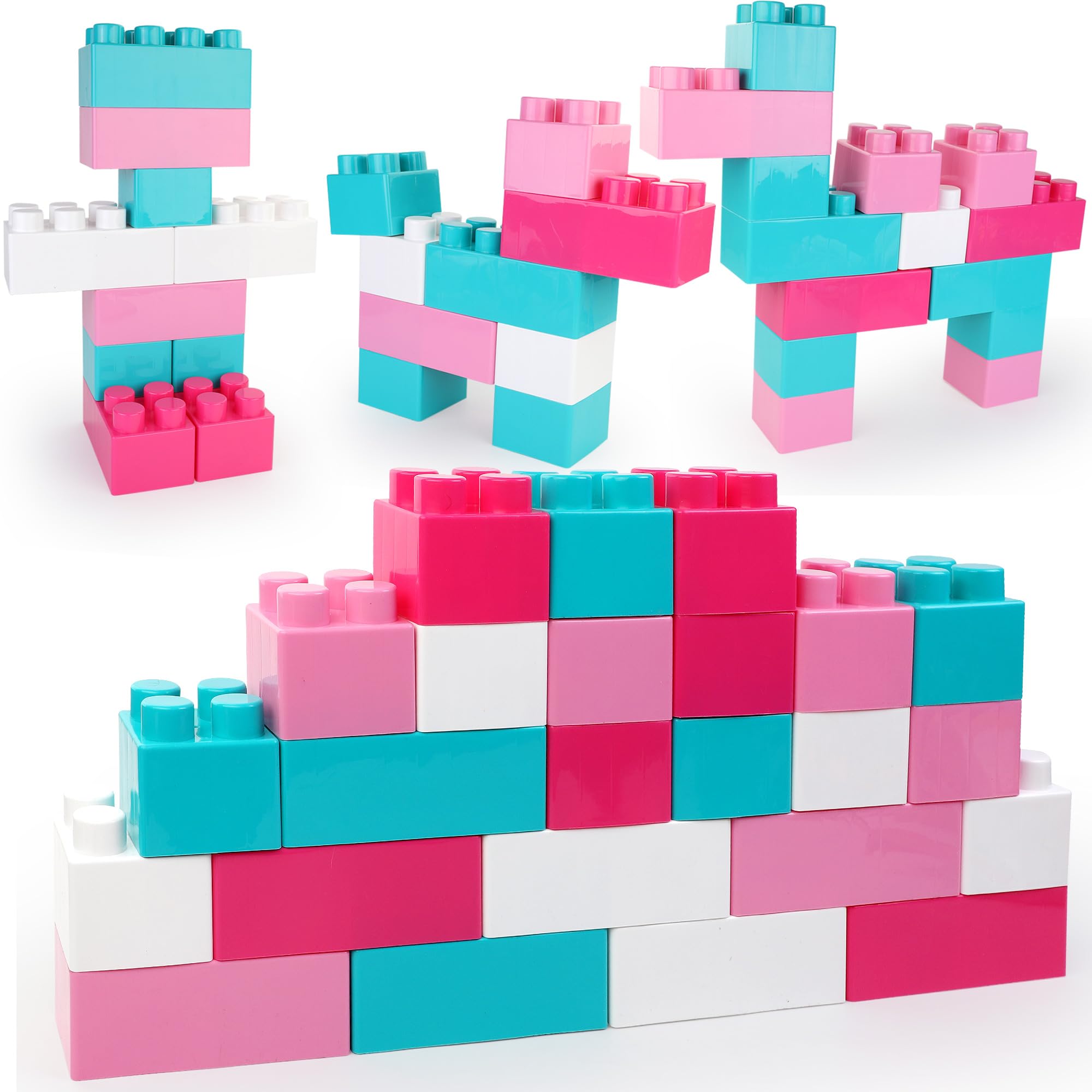 Foto 5 pulgar | Building Blocks Liberty Imports Jumbo Multicolor 24 Piezas para Niños - Venta Internacional