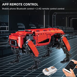 Foto 2 | Juego de Bloques de Construcción Mould King Robot Dog Mk Dynamics 936 Unidades - Venta Internacional