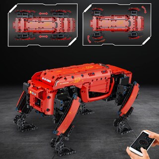 Foto 4 | Juego de Bloques de Construcción Mould King Robot Dog Mk Dynamics 936 Unidades - Venta Internacional