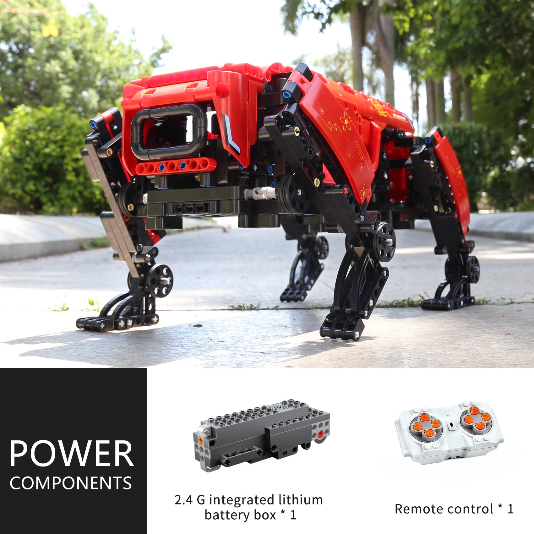 Foto 6 | Juego de Bloques de Construcción Mould King Robot Dog Mk Dynamics 936 Unidades - Venta Internacional