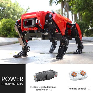 Foto 6 | Juego de Bloques de Construcción Mould King Robot Dog Mk Dynamics 936 Unidades - Venta Internacional