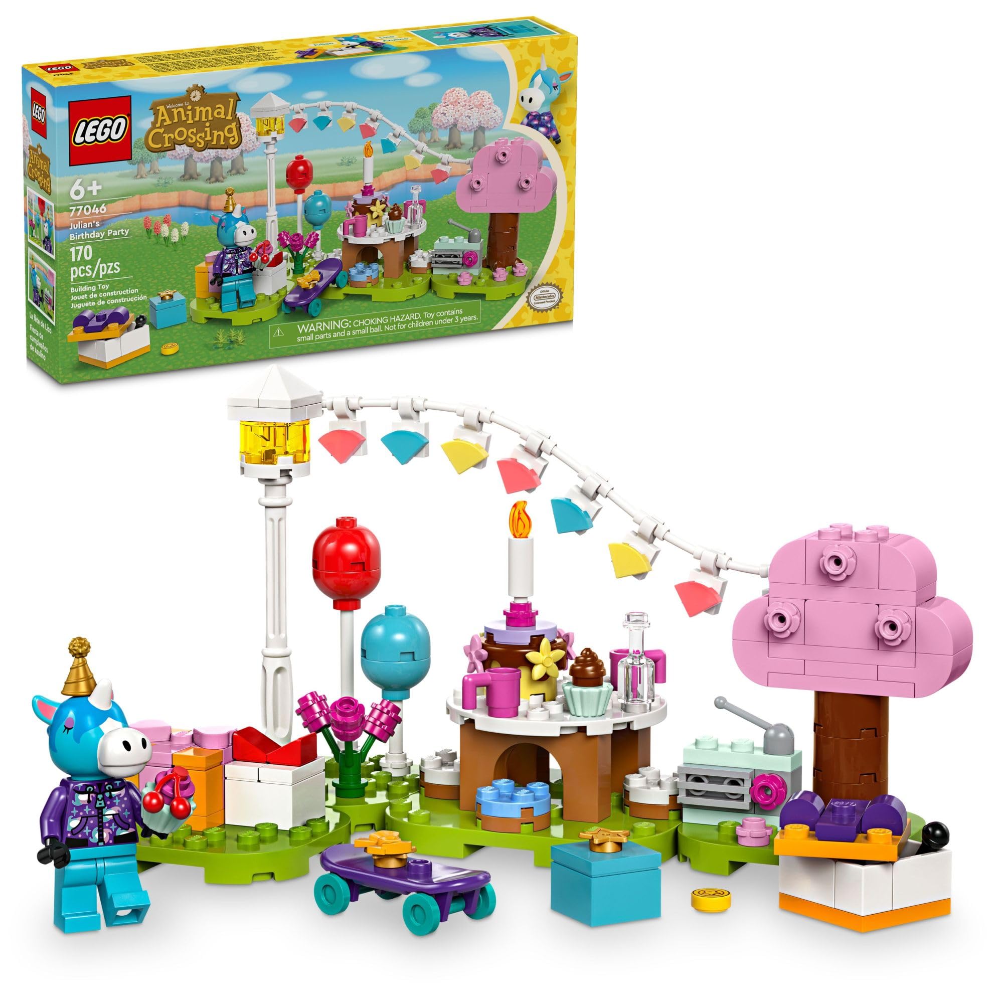 Fiesta de Cumpleaños de Toy Lego Animal Crossing Julian 77046 - Venta Internacional