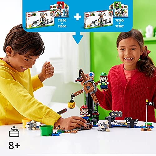 Foto 3 | Kit De Construcción Lego Super Mario Reznor Knockdown Expansion- Venta Internacional