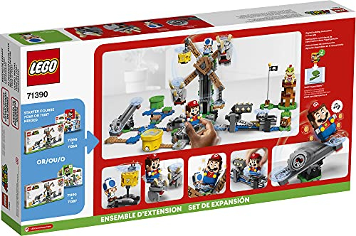 Foto 4 | Kit De Construcción Lego Super Mario Reznor Knockdown Expansion- Venta Internacional