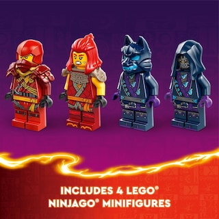 Foto 6 | Juguete Lego Ninjago Kai's Source Dragon Battle con 4 Ninja 4+ Y - Venta Internacional