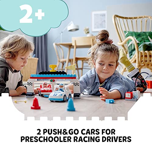 Foto 3 pulgar | Juego de Bloques Lego Duplo Town Race Cars-Venta Internacional