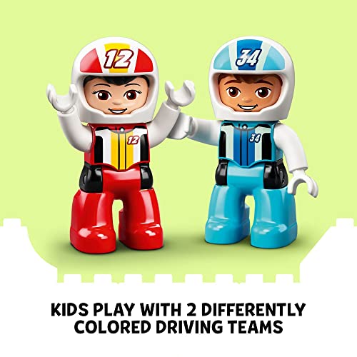 Foto 6 pulgar | Juego de Bloques Lego Duplo Town Race Cars-Venta Internacional