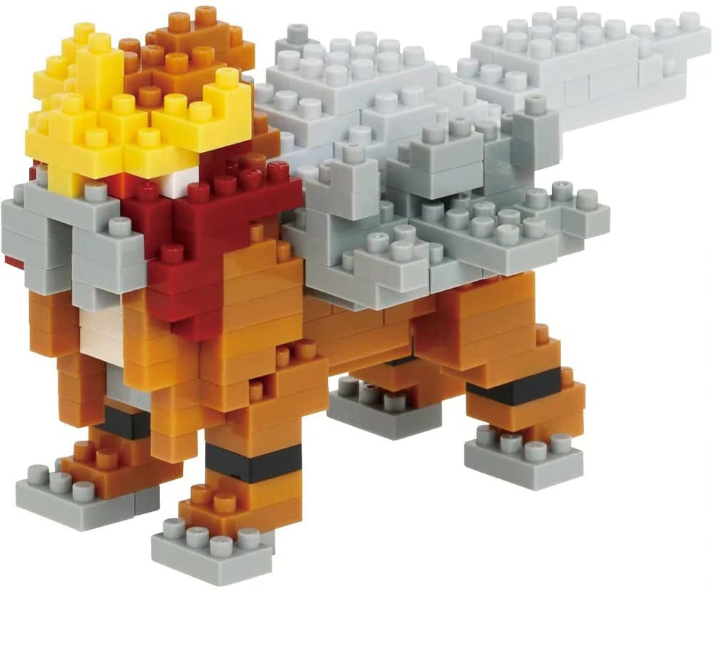 Set De Construcción Nanoblock Pokémon Entei-Venta Internacional