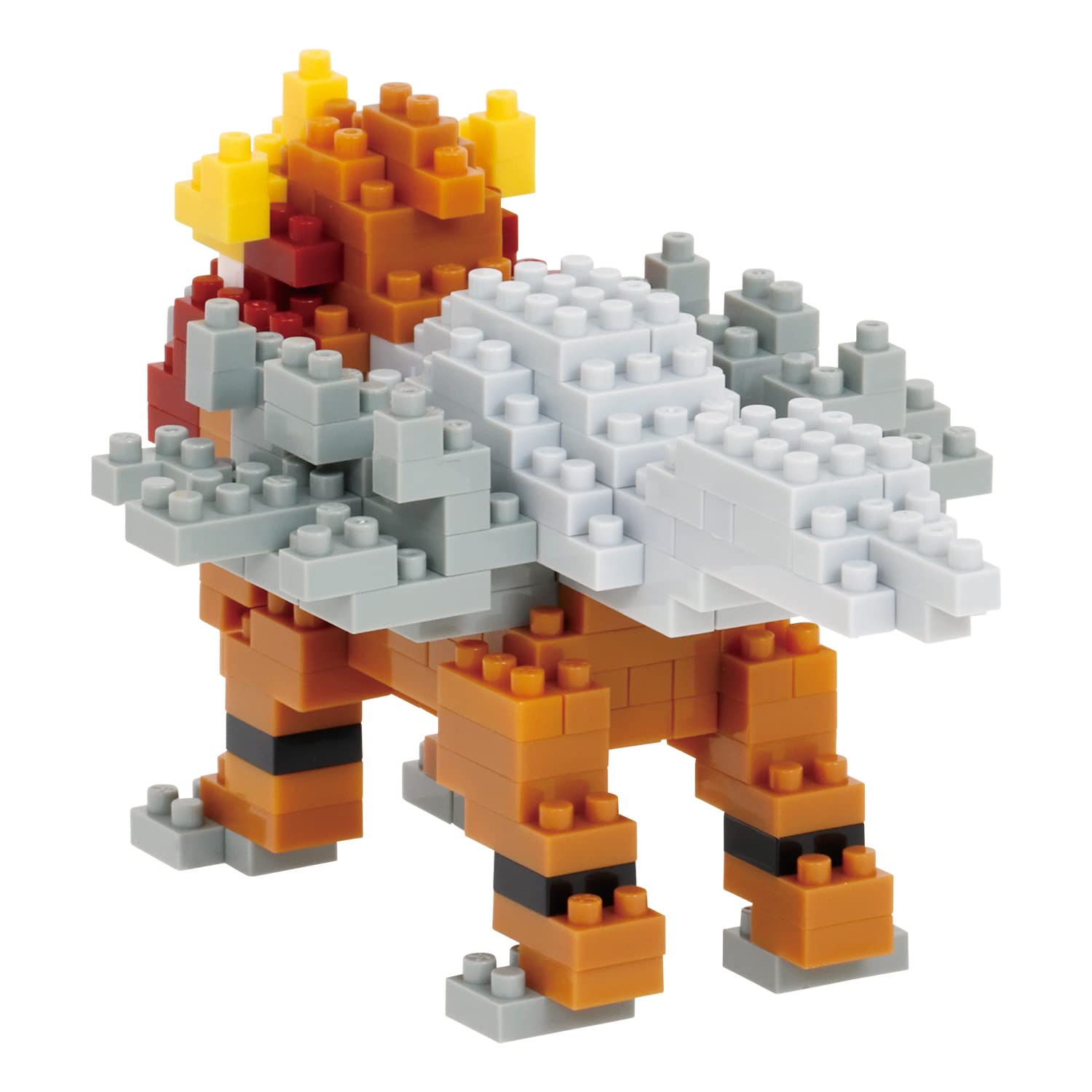 Foto 4 pulgar | Set De Construcción Nanoblock Pokémon Entei-Venta Internacional