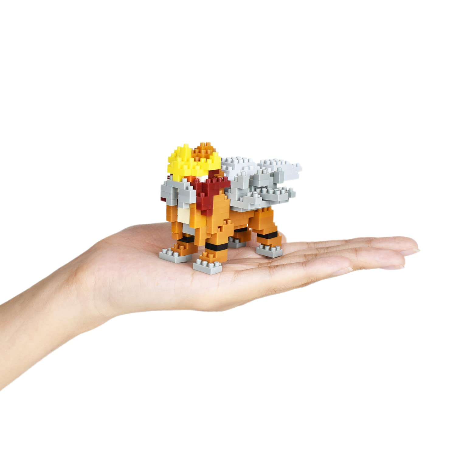 Foto 5 pulgar | Set De Construcción Nanoblock Pokémon Entei-Venta Internacional