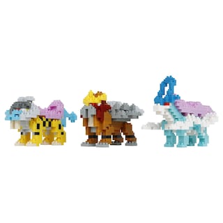 Foto 6 | Set De Construcción Nanoblock Pokémon Entei-Venta Internacional