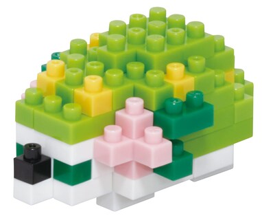 Foto 2 | Set Nanoblock Pokémon Tipo Hierba Serie 1 Mininano - Venta Internacional