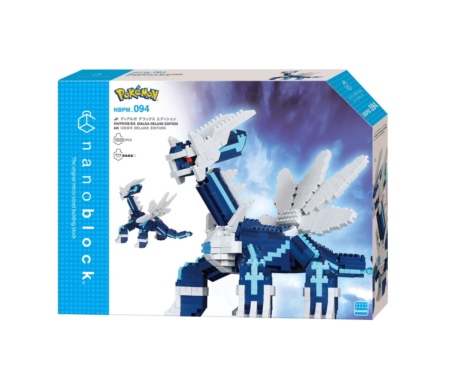Foto 3 pulgar | Kit de Construcción Nanoblock Pokémon Dialga Dx con 1020 Piezas - Venta Internacional