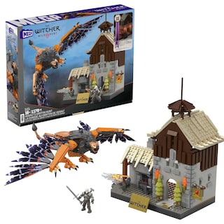 Foto 1 | Set De Juguetes De Construcción Mega The Witcher Geralt's Griffin Hunt 1170 Piezas - Venta Internacional