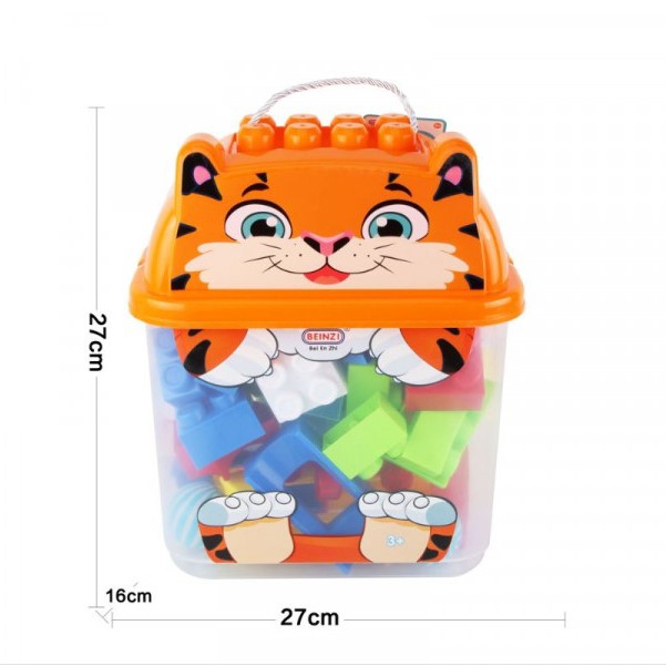 Foto 3 pulgar | Bloques de Construcción Tiger 125 Piezas para Niños - Venta Internacional